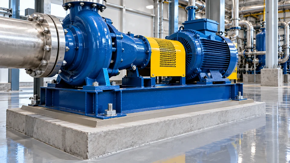 Precision epoxy equipment grouting
